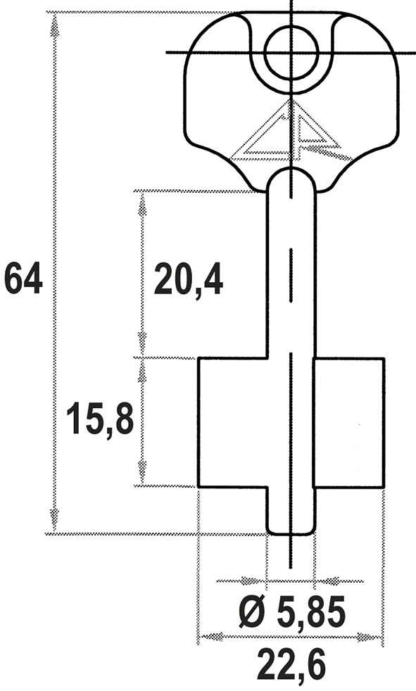 CHIAVI SICUREZZA D.MAPPA CR ART.CR13              