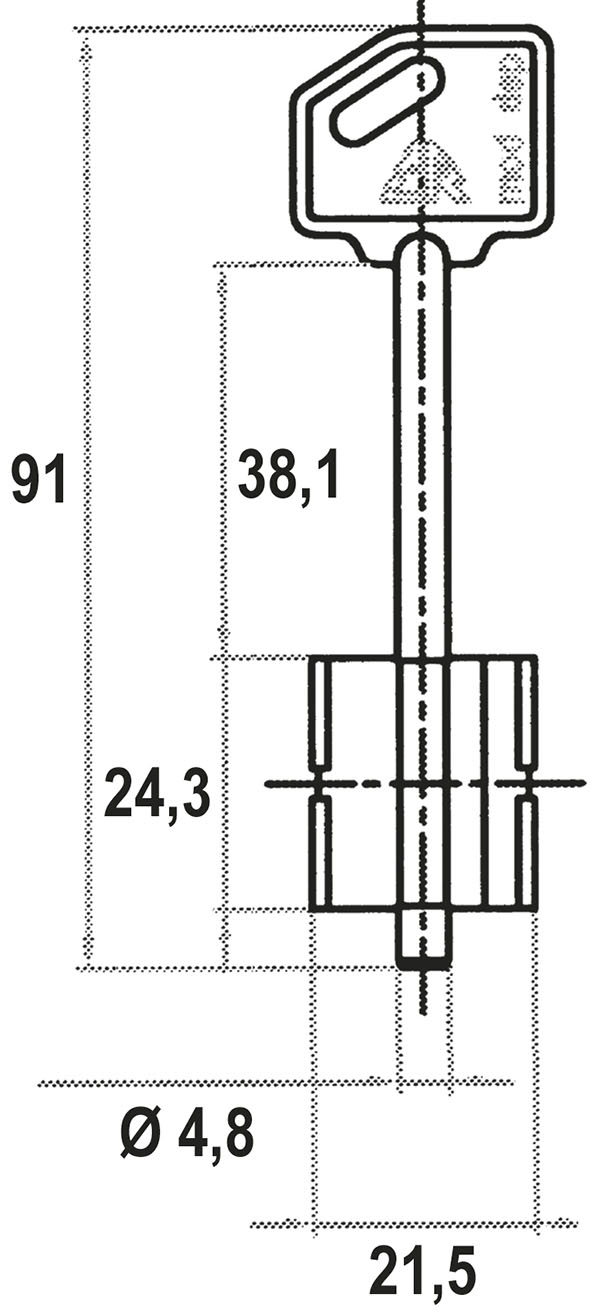 CHIAVI SICUREZZA D.MAPPA CR ART.CR14              