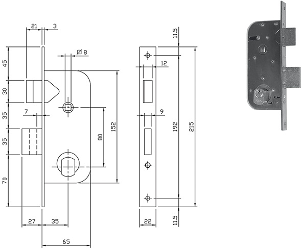 SERRATURE ISEO INFILARE ART.620350                