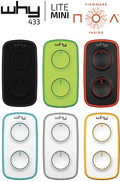 RADIOCOMANDI WHY 433 LITE MINI NOA                