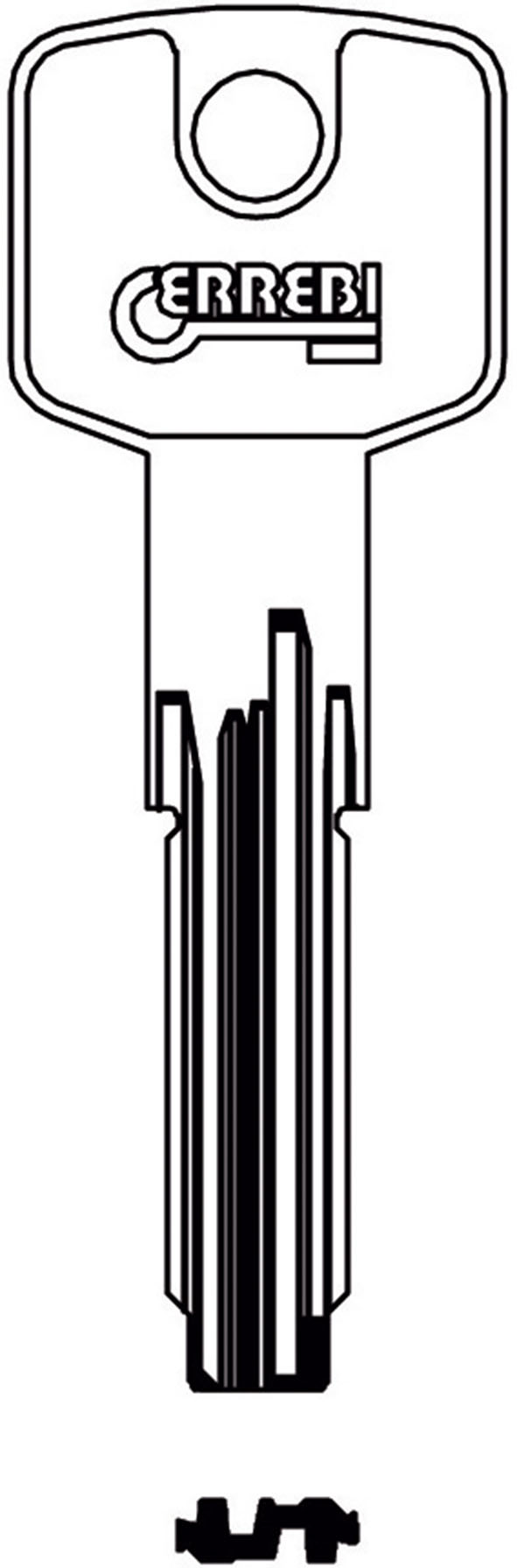 CHIAVI PUNZONATE C28L                             