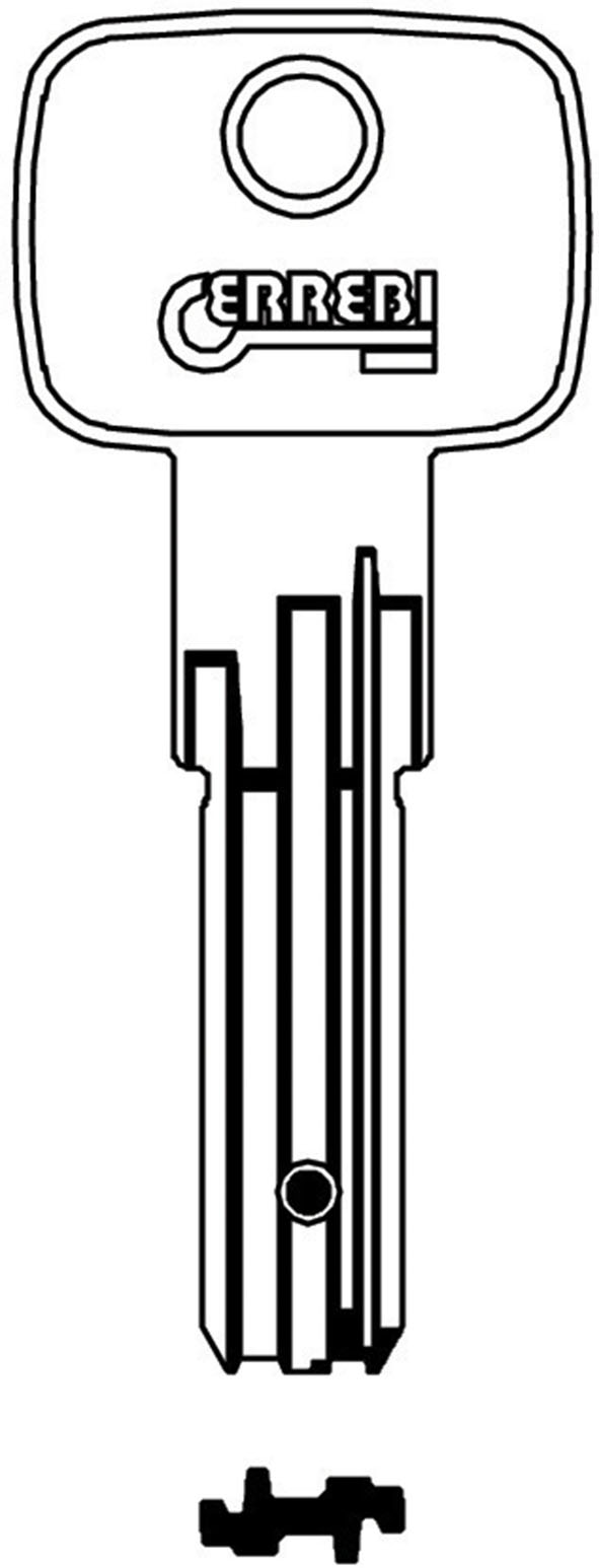 CHIAVI PUNZONATE DM102                            