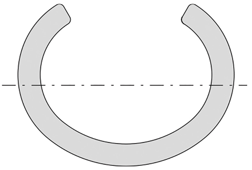 GHIERE CISA PER CILINDRI DA INFILARE CONF. PZ.250 