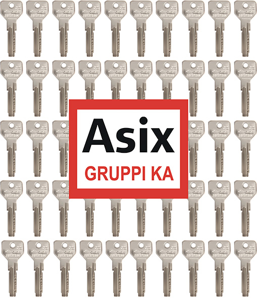 CHIAVI CISA ASIX ** GRUPPO KA                     