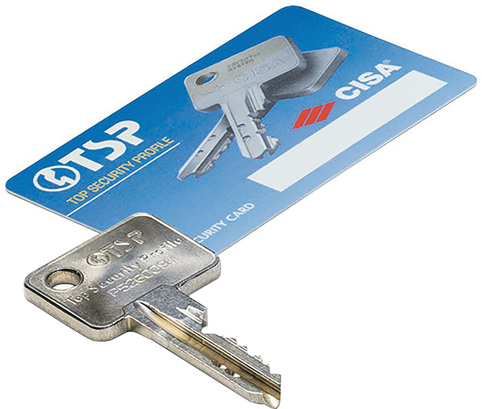 CHIAVI CISA TSP 520 * DUPLICATO                   