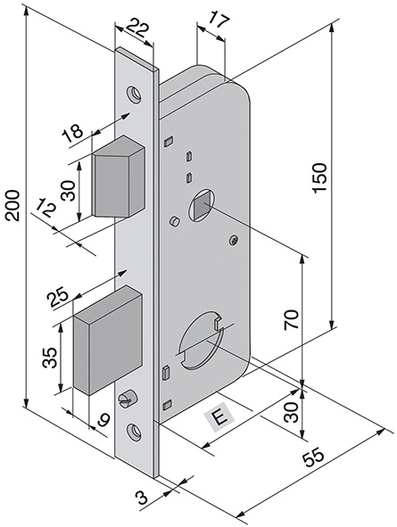 SERRATURE WELKA 067 IMPENNATA                     