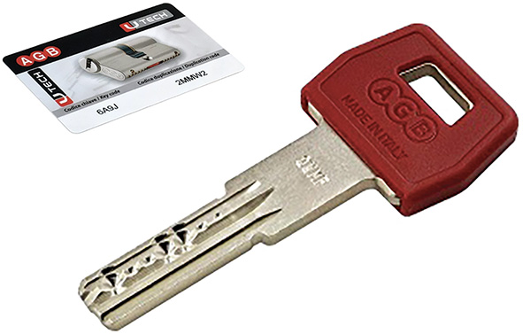 CHIAVI AGB U-TECH 6P * DUPLICATO                  