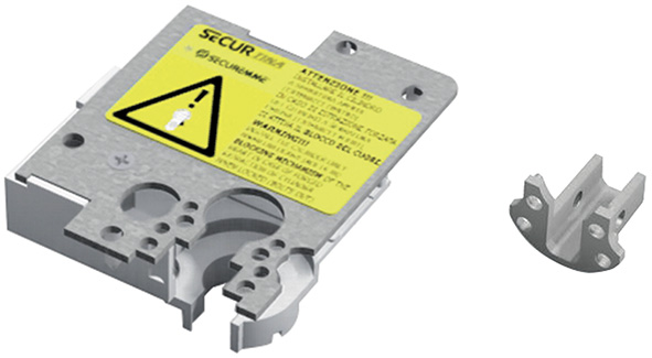 CUORE SECUREMME A CILINDRO CON TRAPPOLA SECURTINA 