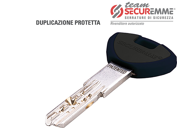 CHIAVI SECUREMME TEAM EVOK28 * DUPLICATO          