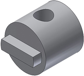 DISTANZIALE SECUREMME ROTORE EVOK 1/2 CILINDRO    