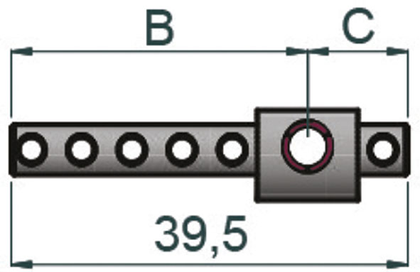 BARRA SECUREMME EVOK 3141-10                      