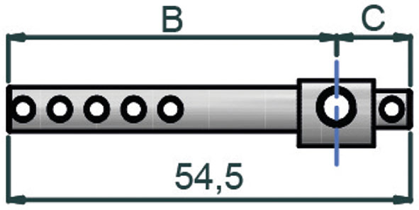 BARRA SECUREMME EVOK 4656-10                      