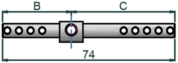 BARRA SECUREMME EVOK 3141-4656                    