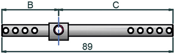 BARRA SECUREMME EVOK 3141-6171                    