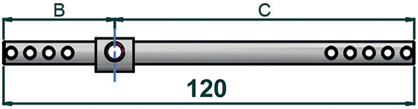 BARRA SECUREMME EVOK 3141-91101                   