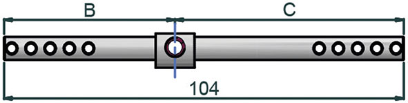 BARRA SECUREMME EVOK 4656-6171                    