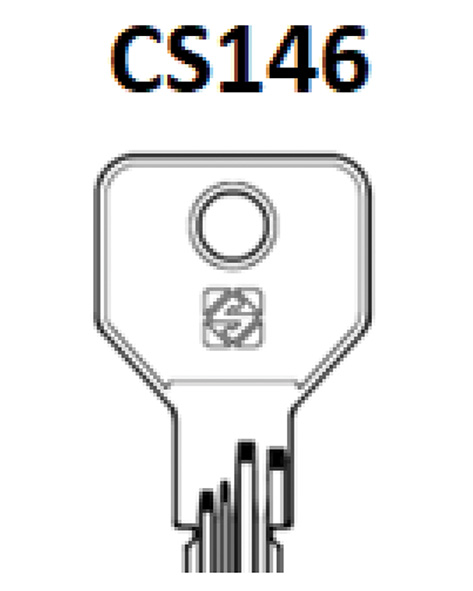 CHIAVI CONIATE SILCA PUNZONATE CS146              