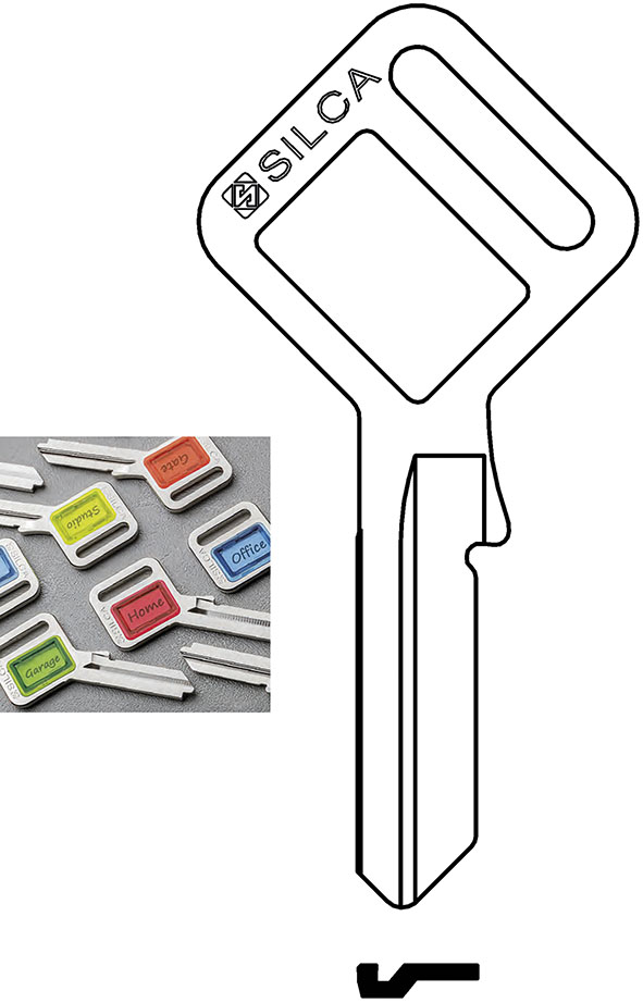 CHIAVI NAZIONALI TAGGY VI080FZ                    