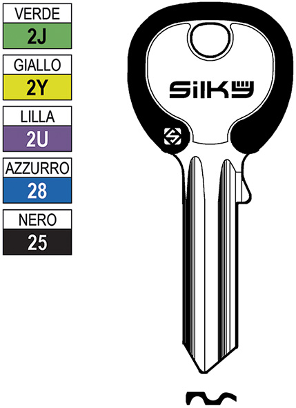CHIAVI UNIVERSALI SILKY UL050DZ1                  