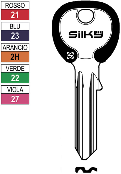 CHIAVI NAZIONALI SILKY CS119DZ                    