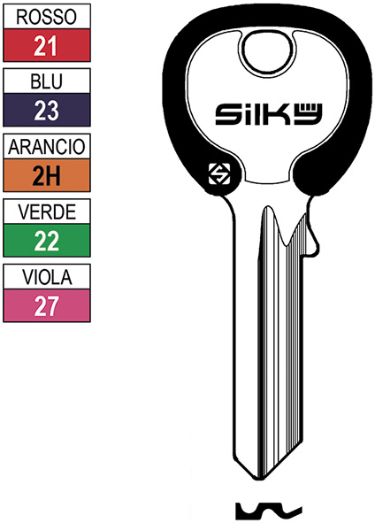 CHIAVI NAZIONALI SILKY WA1RDZ                     