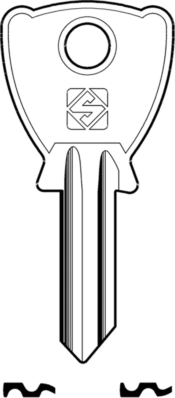 CHIAVI NAZIONALI BE200 - BE201                    