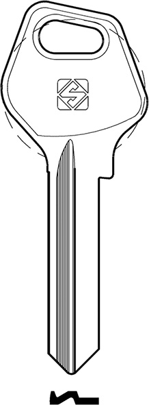 CHIAVI NAZIONALI BK26-10                          