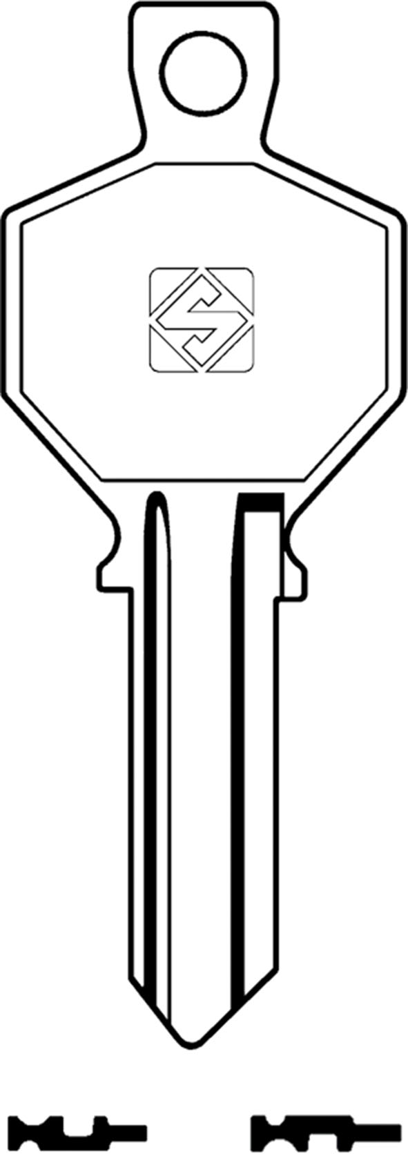 CHIAVI NAZIONALI BN2 - BN2R                       