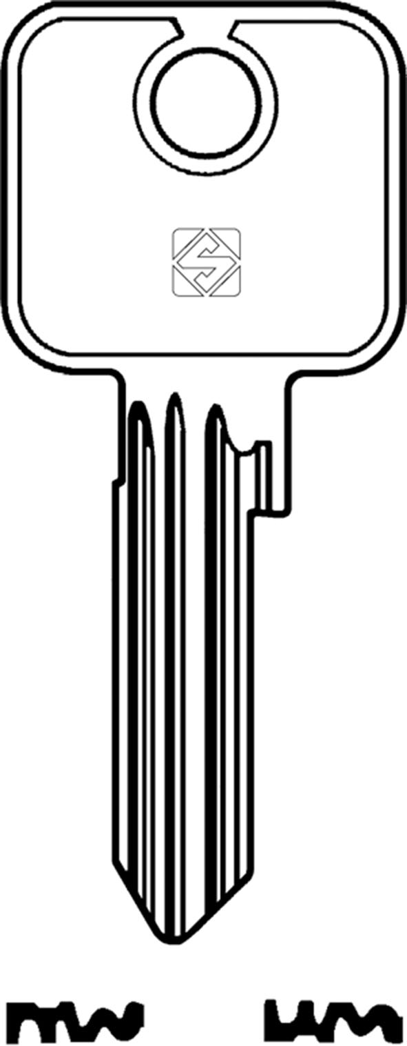 CHIAVI NAZIONALI CS17 - CS17R                     