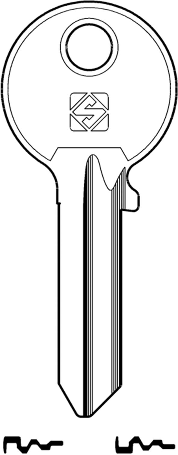 CHIAVI NAZIONALI CS38 - CS38R                     