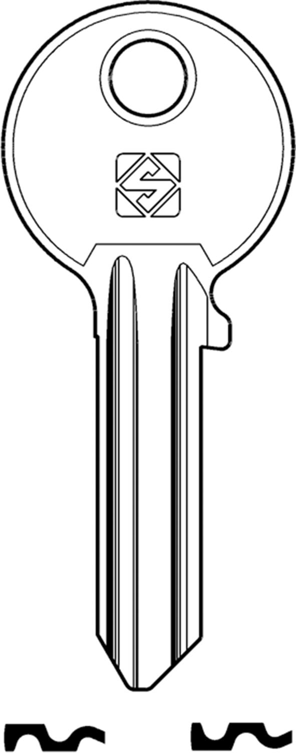 CHIAVI NAZIONALI CS206 - CS207                    