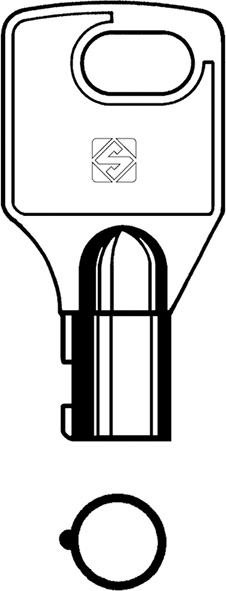 CHIAVI NAZIONALI TUBOLARI MER22T                  