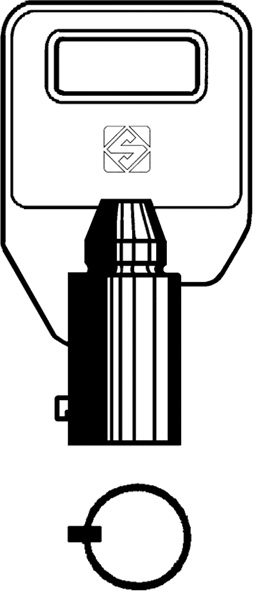 CHIAVI NAZIONALI TUBOLARI PC15T                   