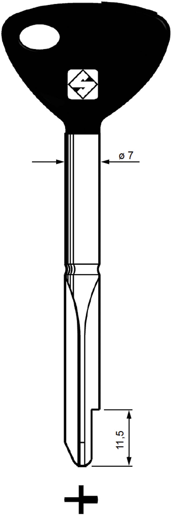 CHIAVI NAZIONALI A CROCE XY5P                     