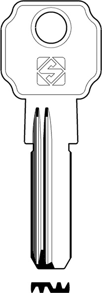CHIAVI PUNZONATE LC14R                            
