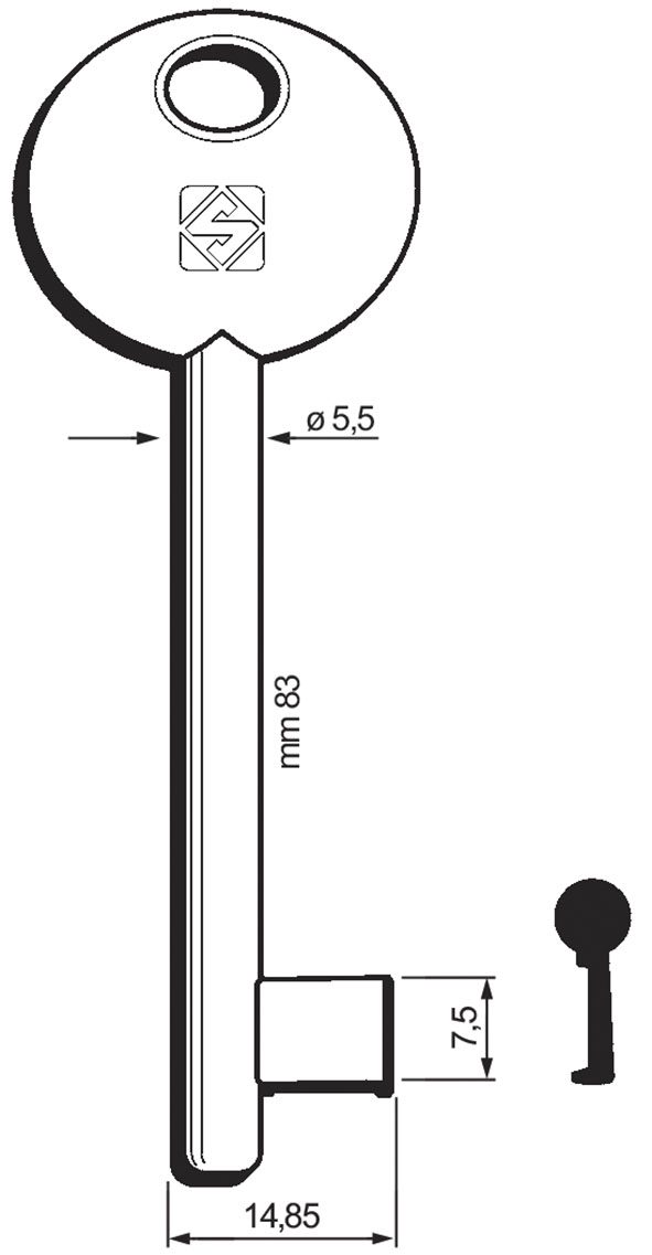CHIAVI PASSEPARTOUT SILCA 6P2S-20G                