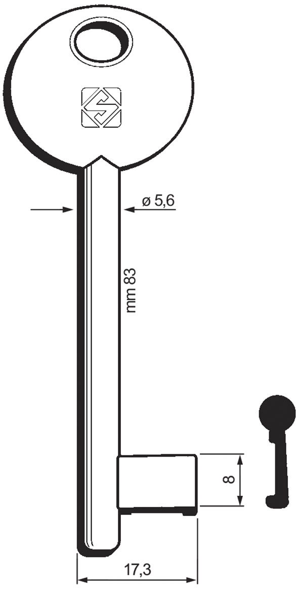 CHIAVI PASSEPARTOUT SILCA 6P3S-20G                