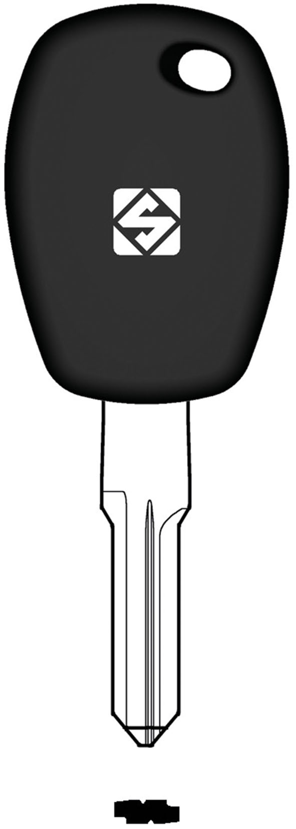 CHIAVI AUTO TRANSPONDER HU136TE                   
