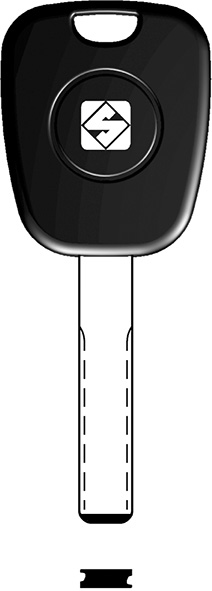 CHIAVI AUTO TRANSPONDER HU83TE                    