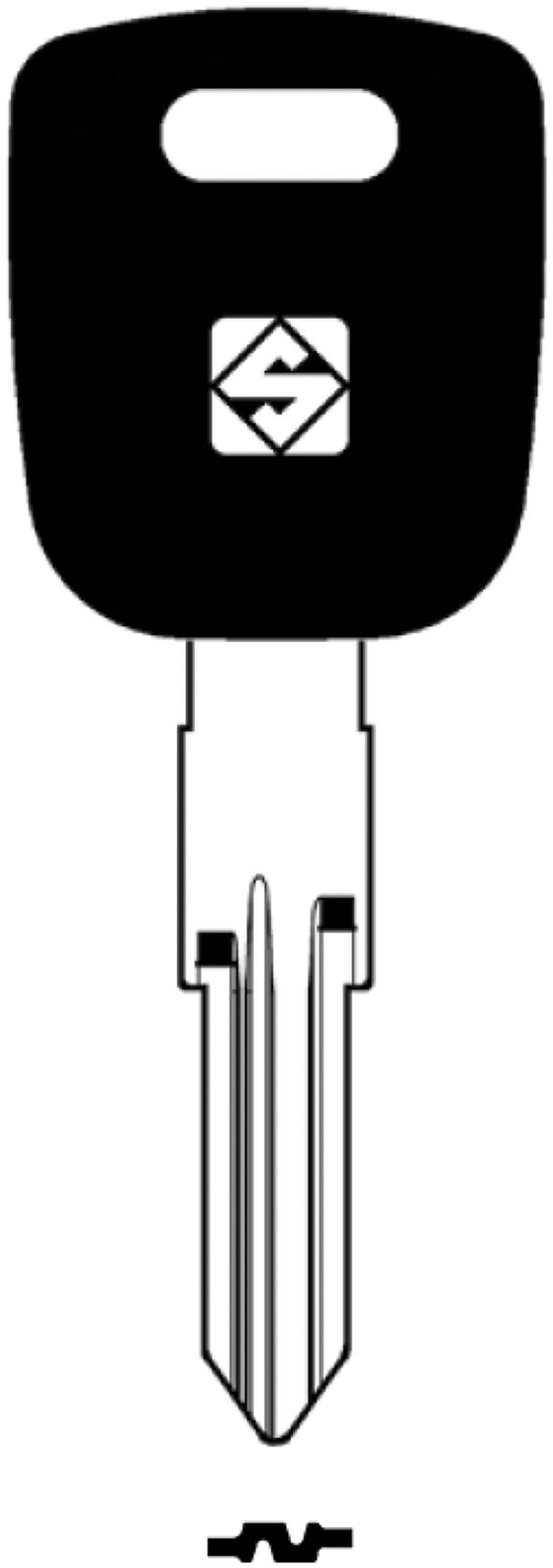 CHIAVI AUTO TRANSPONDER TAT1TE                    