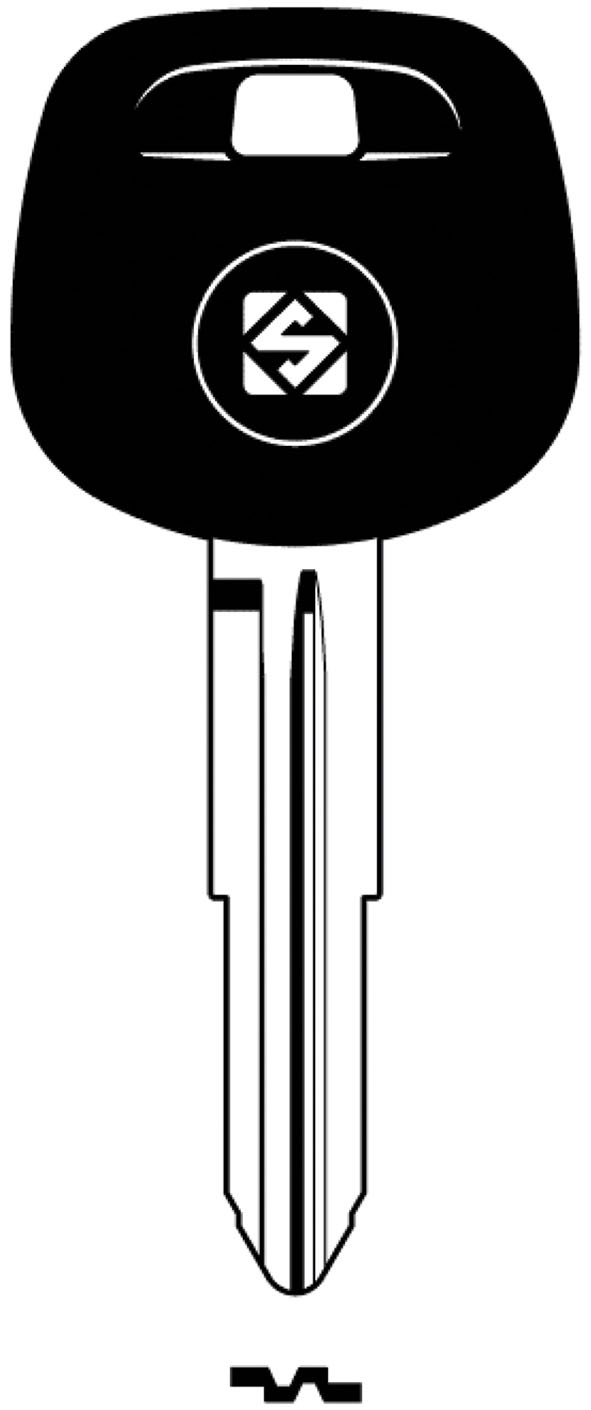 CHIAVI AUTO TRANSPONDER TOY41RATE                 