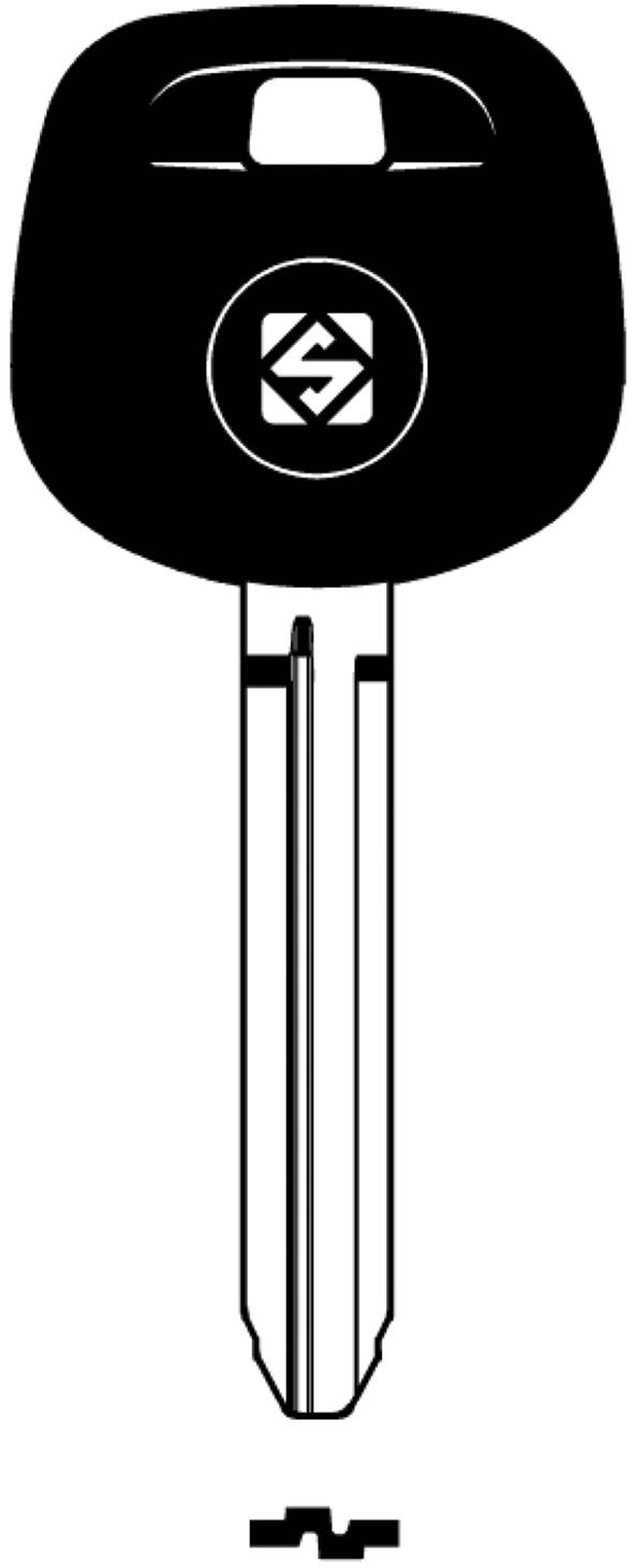CHIAVI AUTO TRANSPONDER TOY43RATE                 