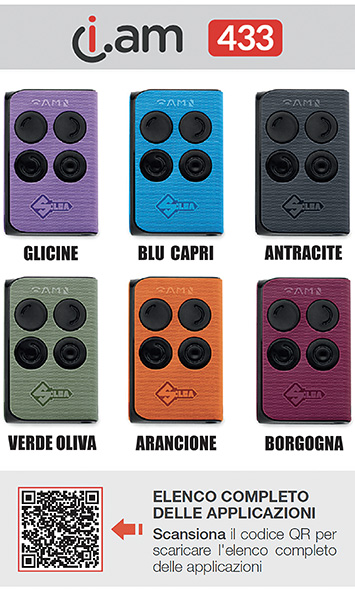 RADIOCOMANDI SILCA I.AM 433                       