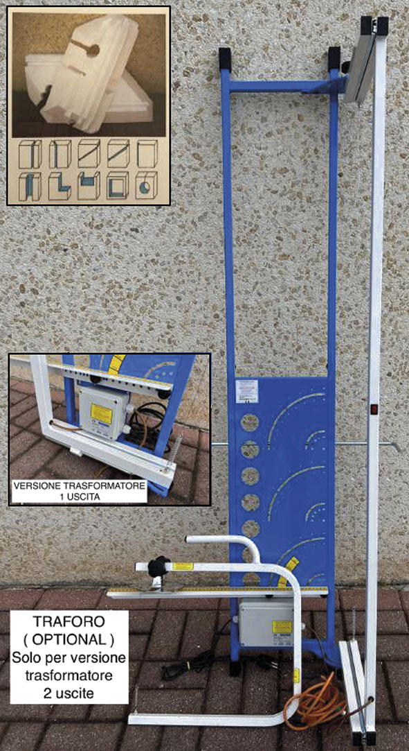 TAGLIERINE A CALDO T.POLISTIROLO USCITA SINGOLA   