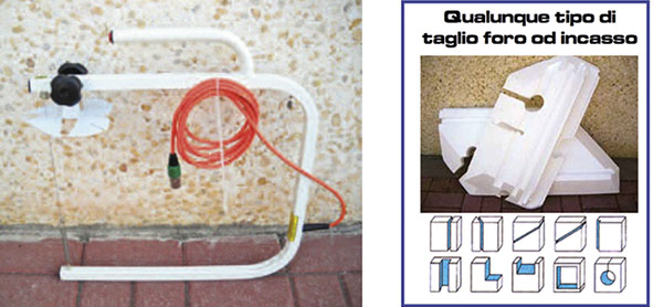 TRAFORO PER TAGLIERINE A CALDO USCITA DOPPIA      