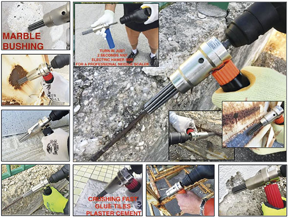 SCROSTATORE UNVERSALE 19 AGHI MOD.SAA19CMS        