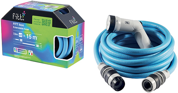 TUBO IRRIGAZIONE FITT ESTENSIBILE IKON BLUE MT.15 