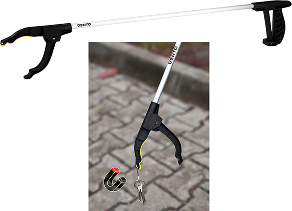 PINZE RACCOGLITUTTO ALLUMINIO VERTO 15G459        