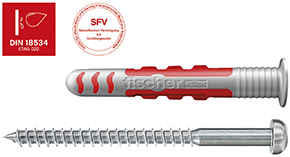 TASSELLI FISCHER DUOSEAL VITE INOX A2 TX          