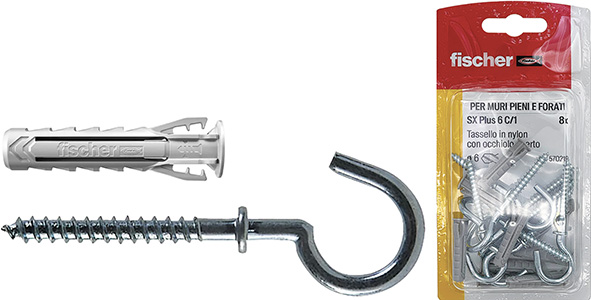 TASSELLI FISCHER SX PLUS 6C/1K OCCH.APERTO * BLI  